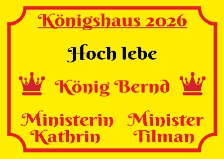 Hinweis Königshaus 2026 Bild